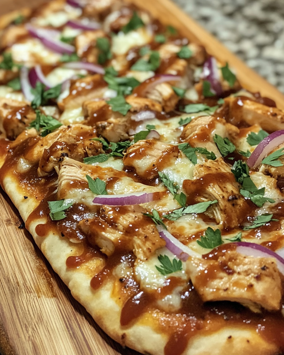 BBQ Chicken Flatbread Pizza: 7 Amazing Comforting Bites